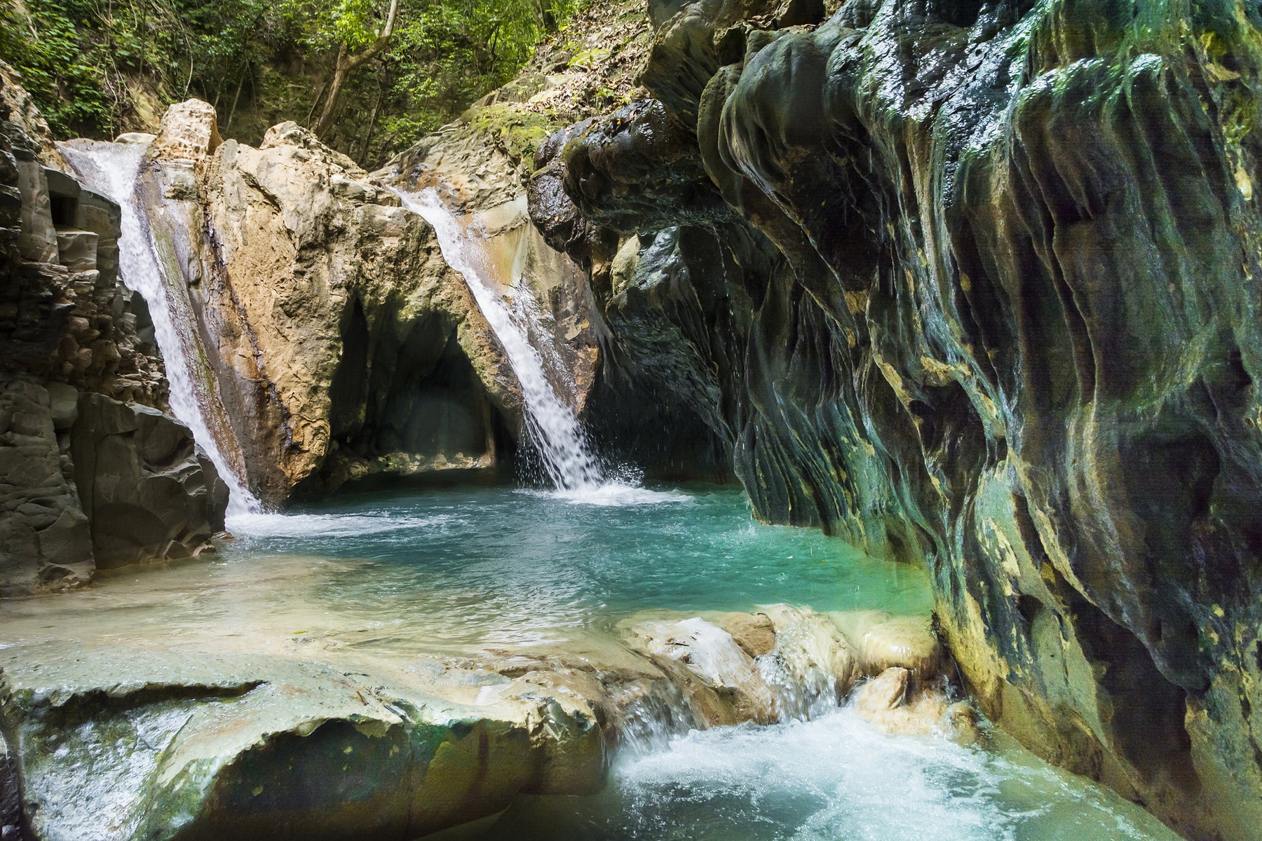 Доминикана водопад Socoa
